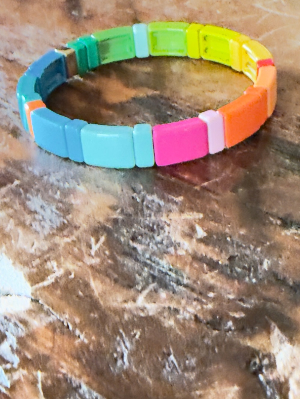 Roxanne Assoulin Rainbow Brite bracelet. - Picture 4 of 5
